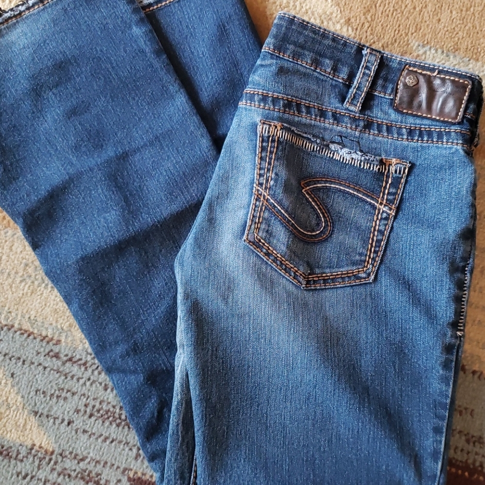 Silver jeans aiko
